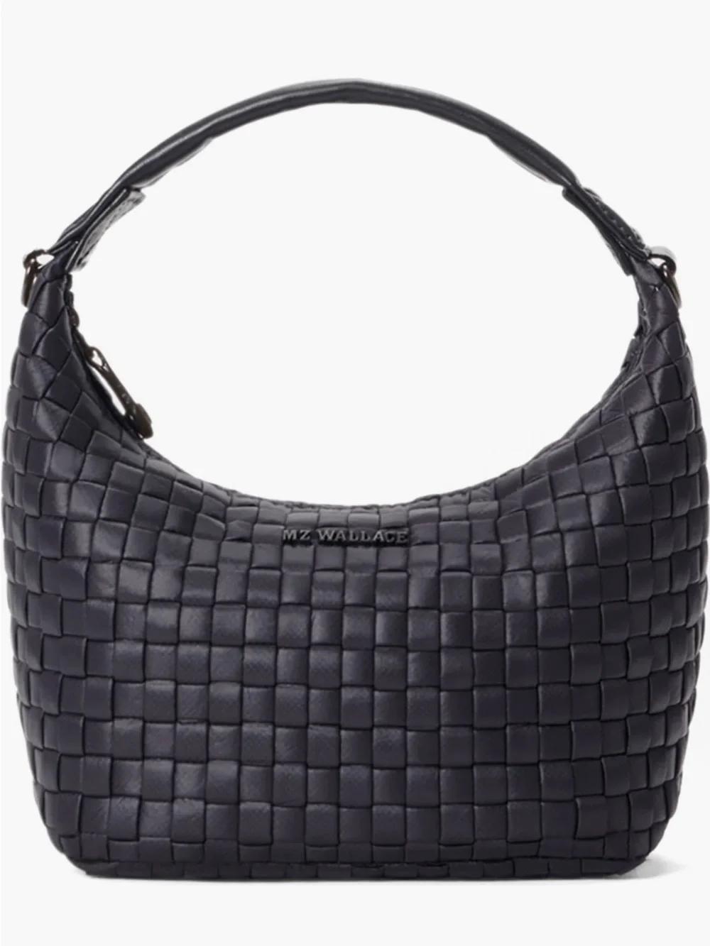 NWT MZ Wallace Woven Crossbody Hobo - Black - Still in plastic bag, never used.